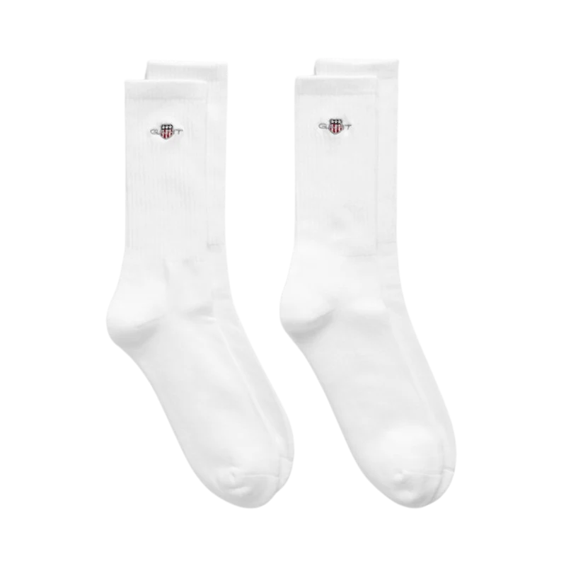 Shield Sport Socks 2-Pack - 110 White