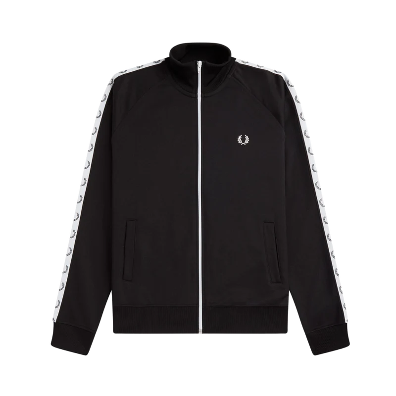 Taped Track Jacket - 198 Black