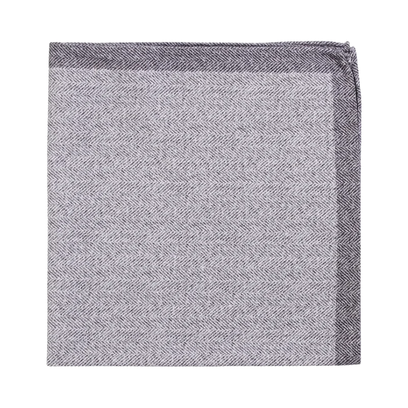 Double Face Pocket - Lt Grey Melange