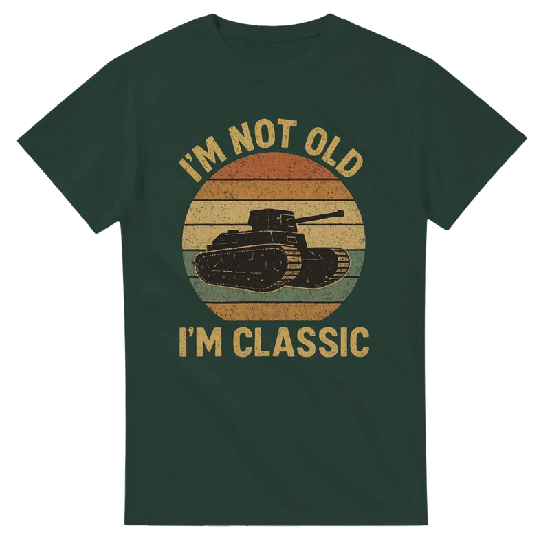 T-shirt - I'm Not Old, I'm Classic Tank Edition