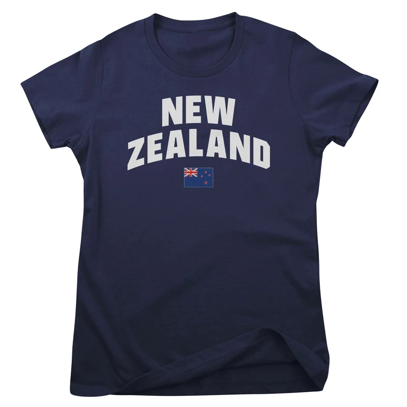 New Zealand Flag Girly Tee