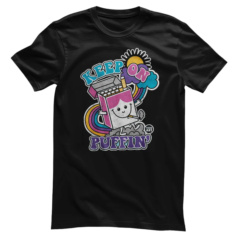 Keep On Puffin' - ToddArt T-Shirt