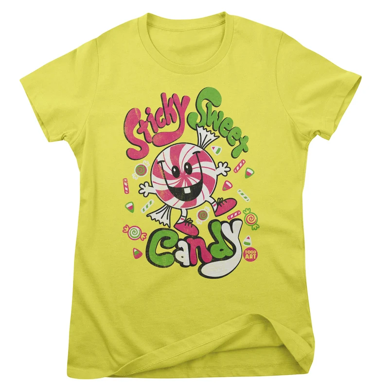 Sticky Sweet Candy - ToddArt Girly Tee