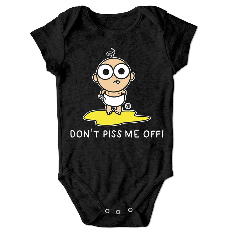 Bad Baby - Don't Piss Me Off - Todd Art Baby Body