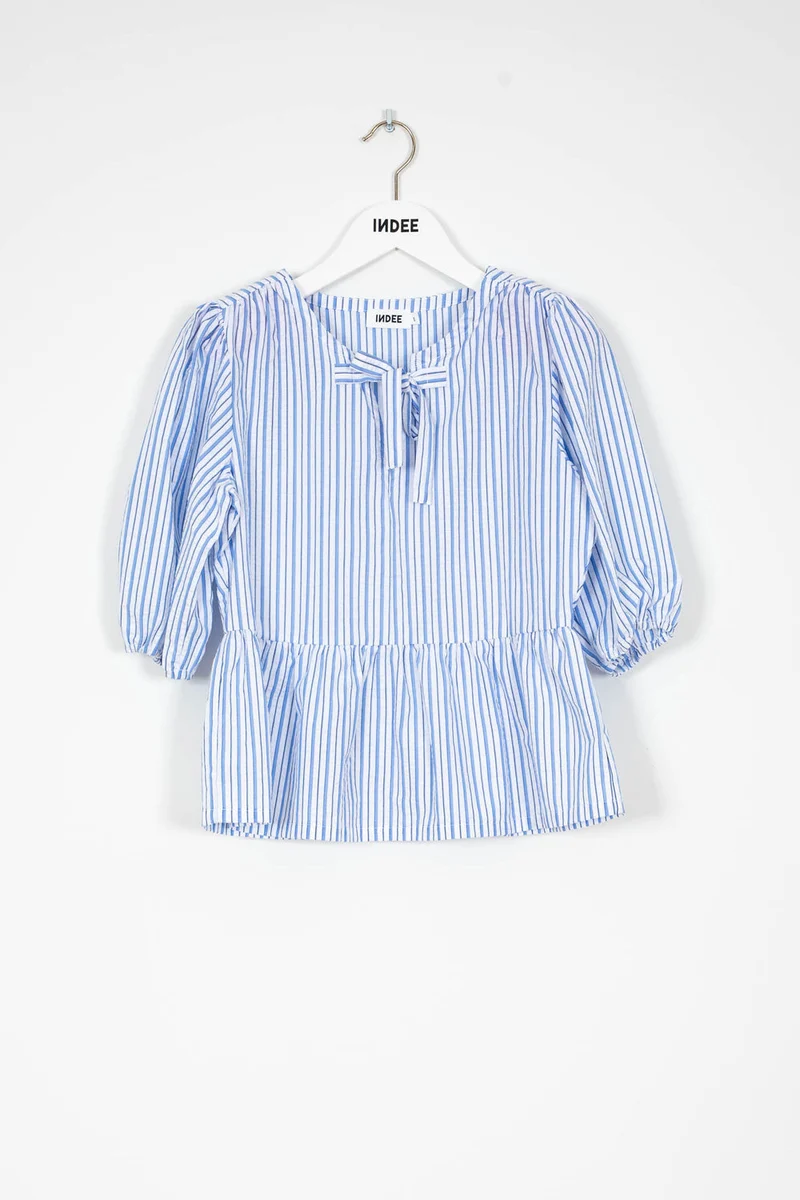 SHORT SLEEVED COTTON TOP