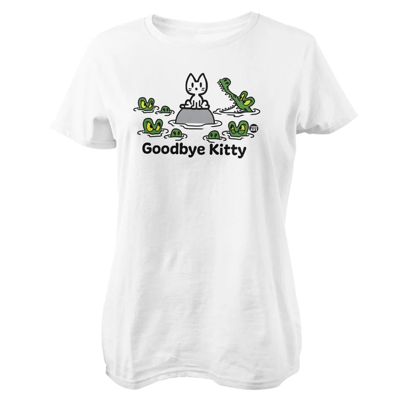 Goodbye Kitty Gators - ToddArt Girly Tee