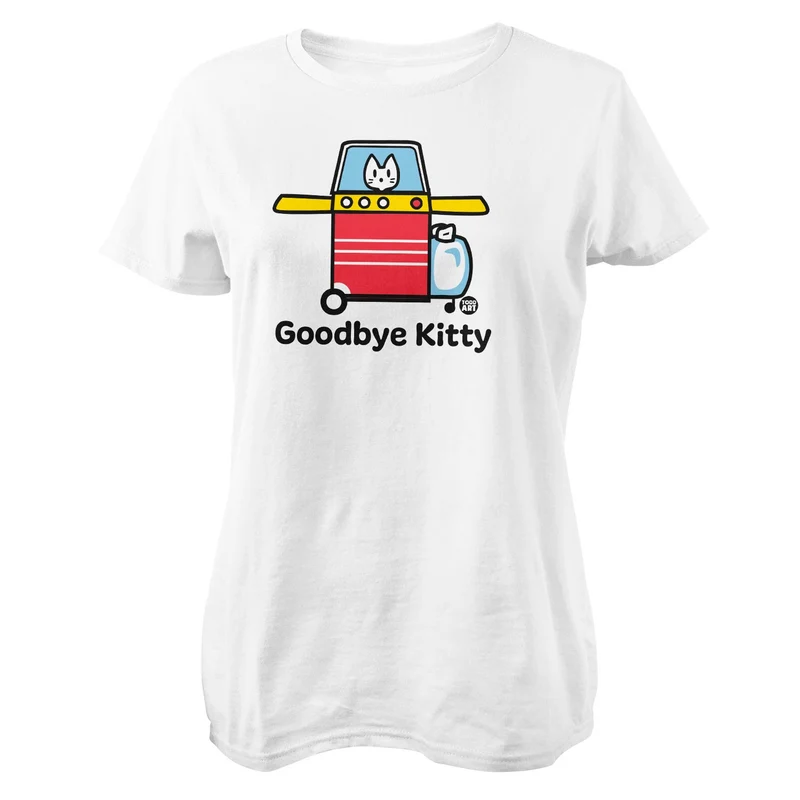 Goodbye Kitty BBQ Grill - ToddArt Girly Tee