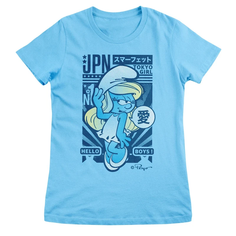 The Smurfs - Tokyo Girl Girly Tee