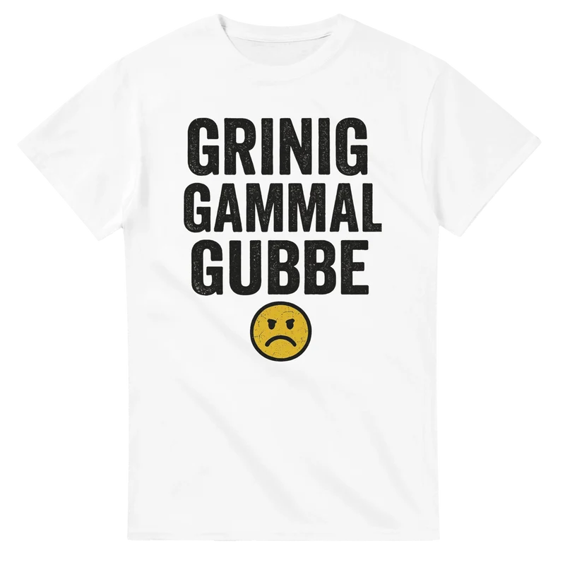 T-shirt – Grinig Gammal Gubbe
