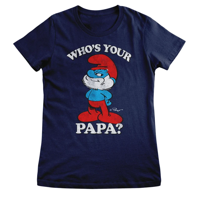 Who's Your Papa? Girly Tee