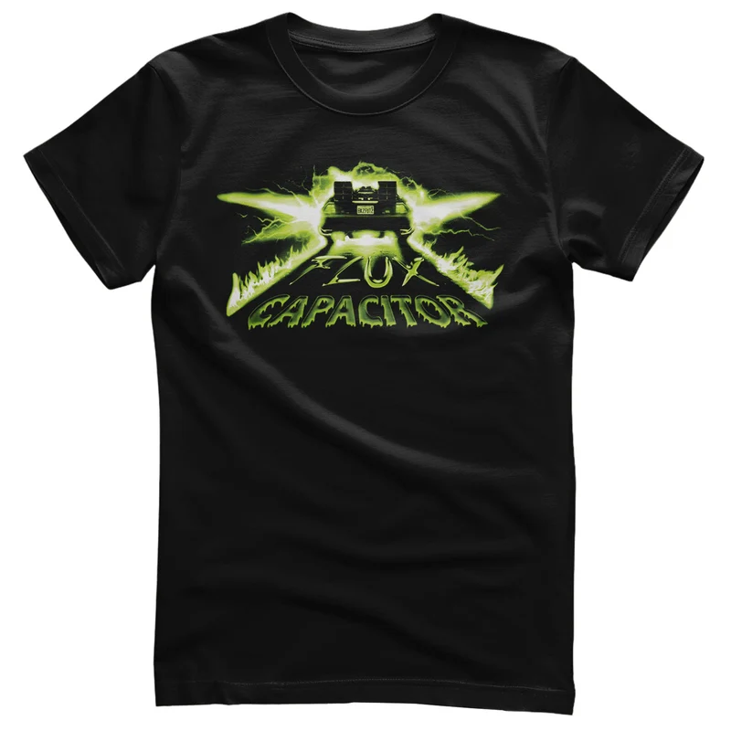 Neon Flux Capacitor T-Shirt