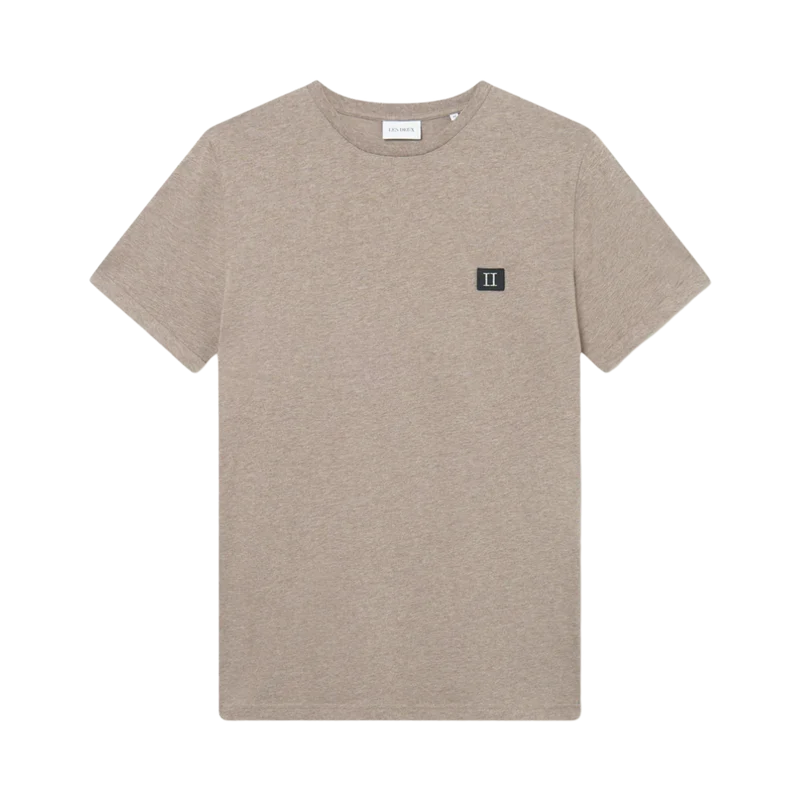 Piece T-Shirt - Walnut Melange/Black/Light Sand