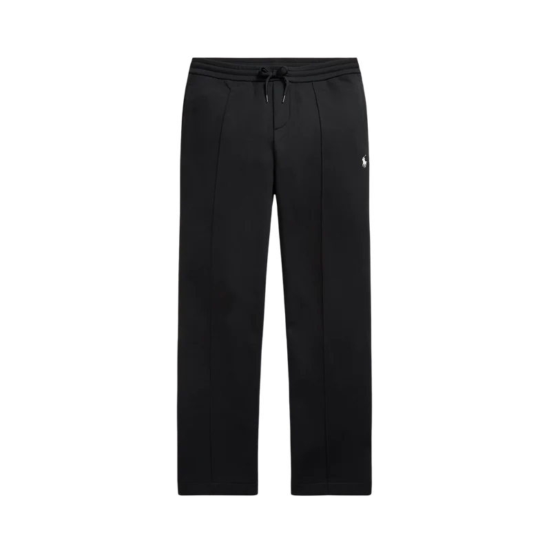 Knit Wide Leg Pants - Polo Black