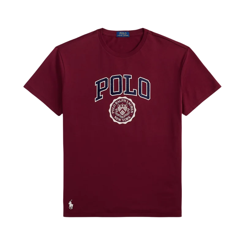 Knit T Shirt - Classic Wine