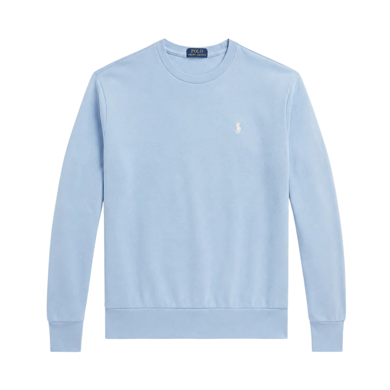 Knit Pullover Sweatshirt - Chambray Blue