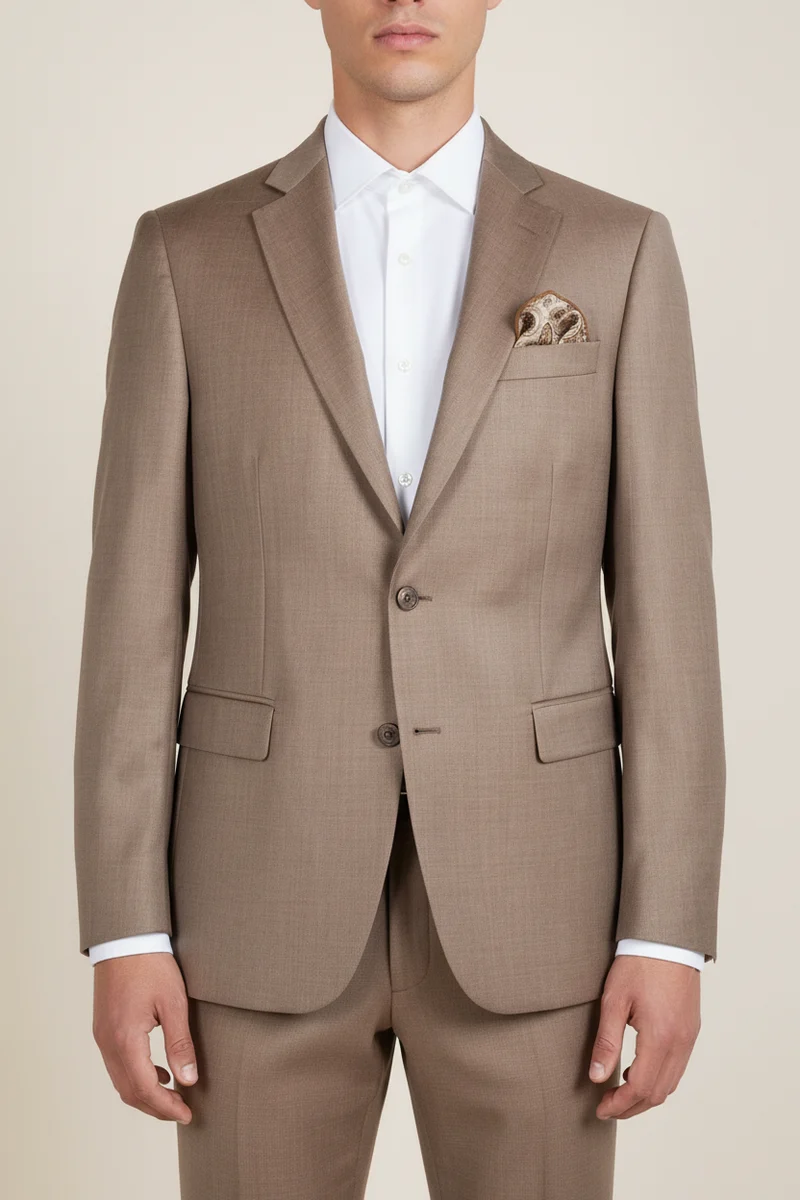 CAVALIERE Tony Classic Suit - Beige