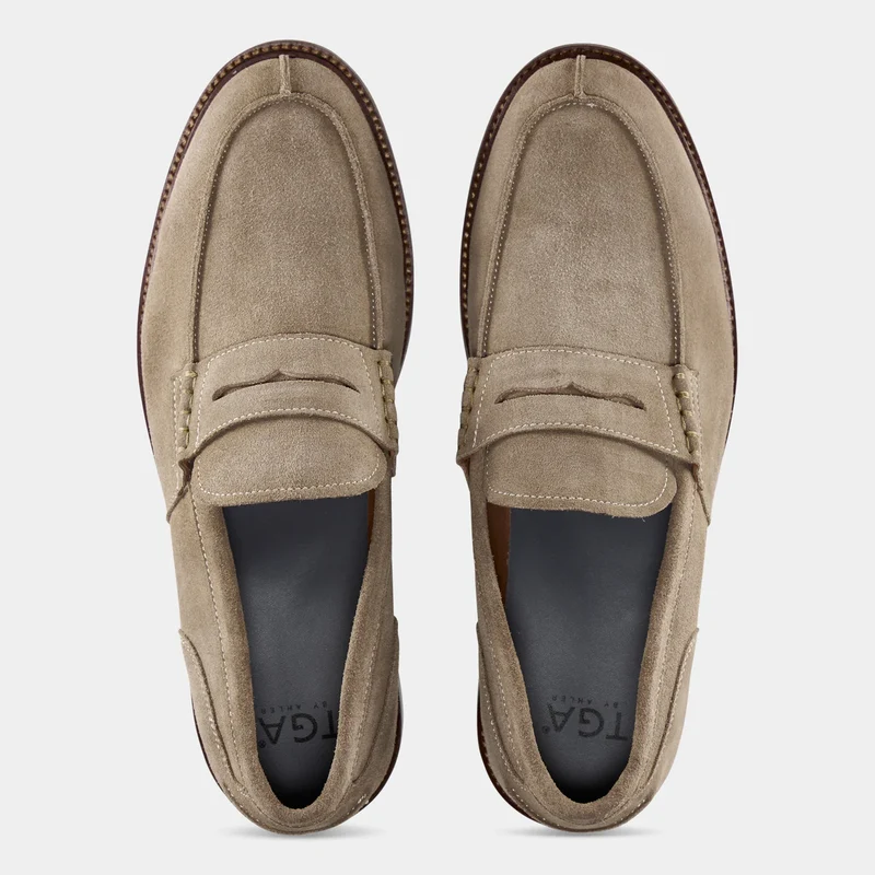 TGA By Ahler Penny Loafers 2500 - Sand