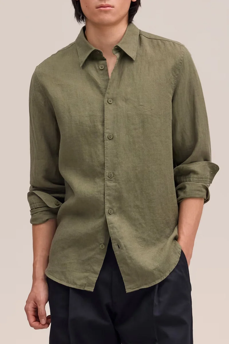 NN. 07 Enzo Linen Shirt - Kapers