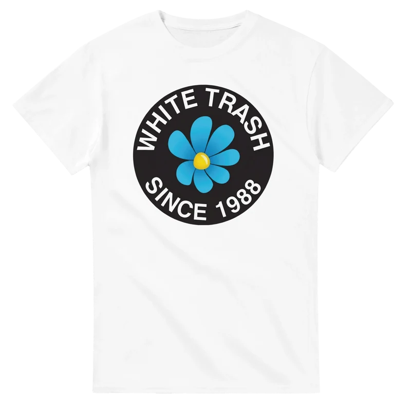 T-shirt - White Trash Since 1988 SD