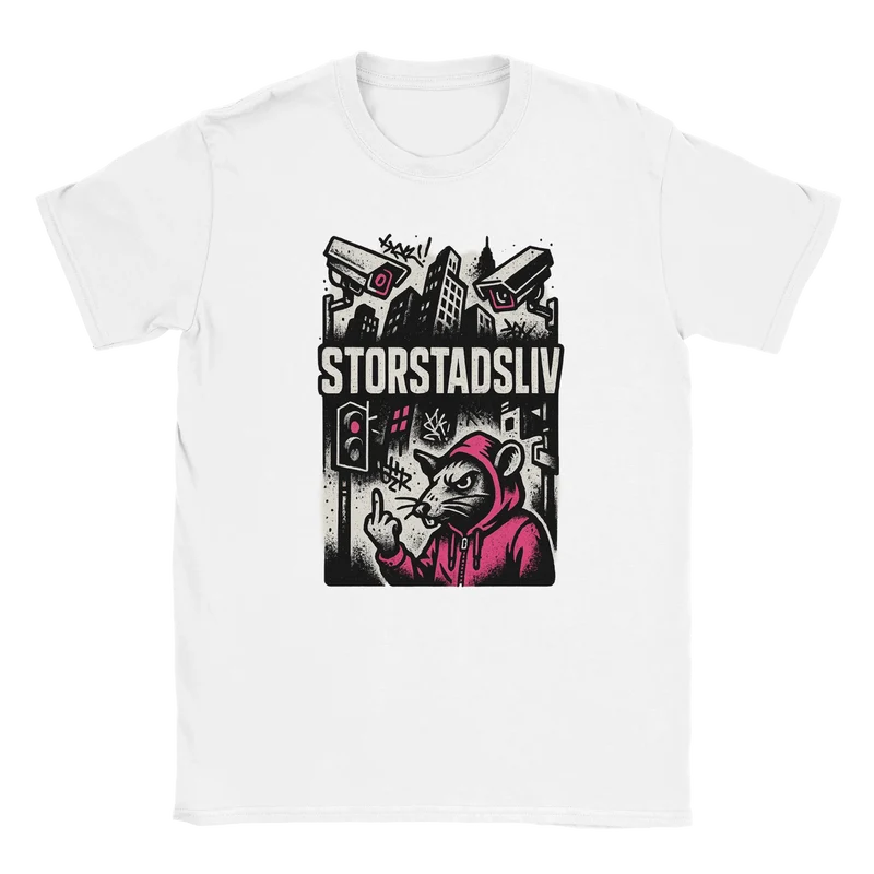T-shirt - Storstadsliv Vit