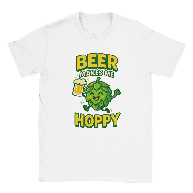 T-shirt – Beer Makes Me Hoppy