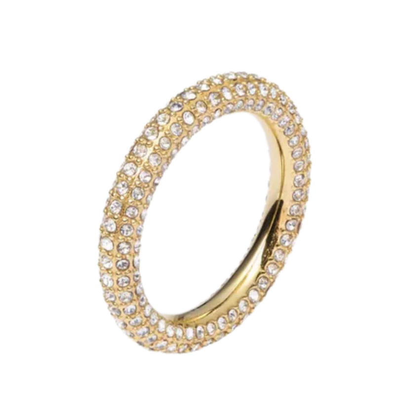 Pavé Eternal Gold Ring - gold