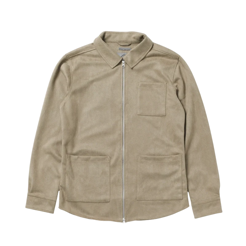Rickard Vegan Suede - Light Grey
