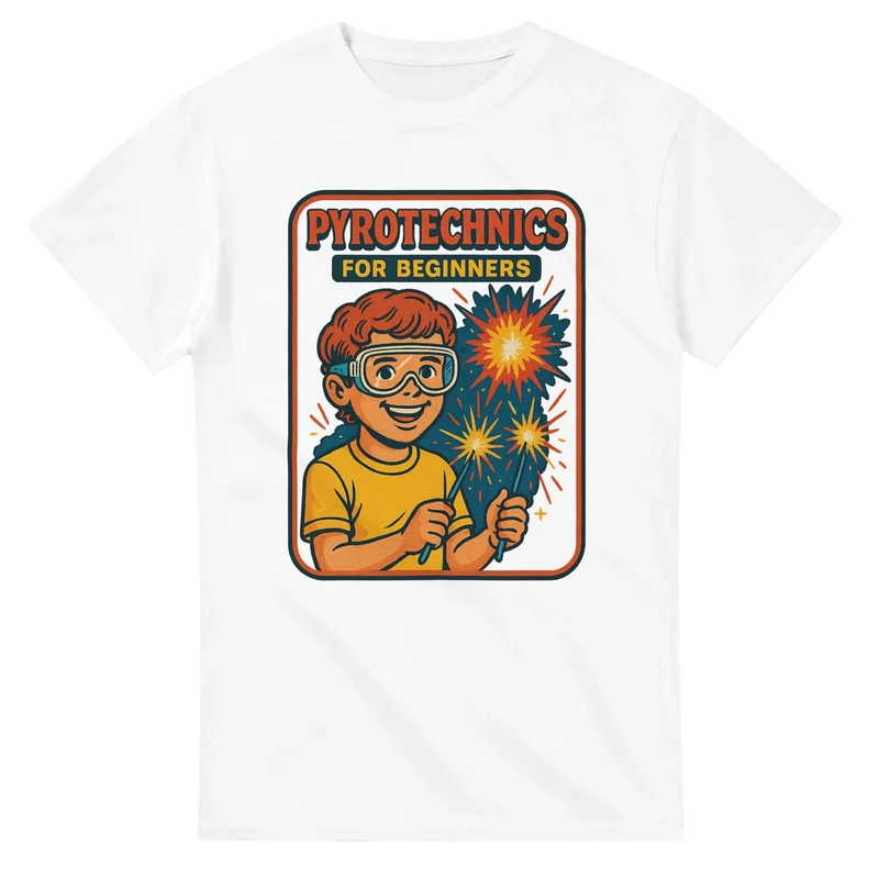T-shirt Original - Pyrotechnics For Beginners