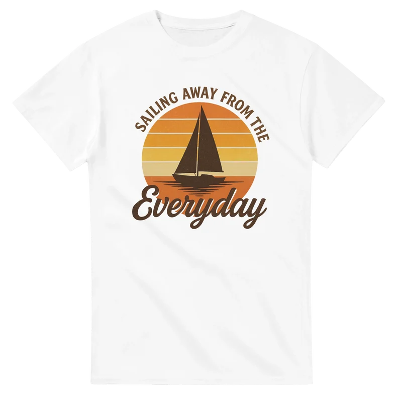T-shirt Original - Sailing Away From The Everyday