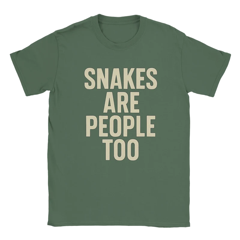 T-shirt Classic - Snakes are People too