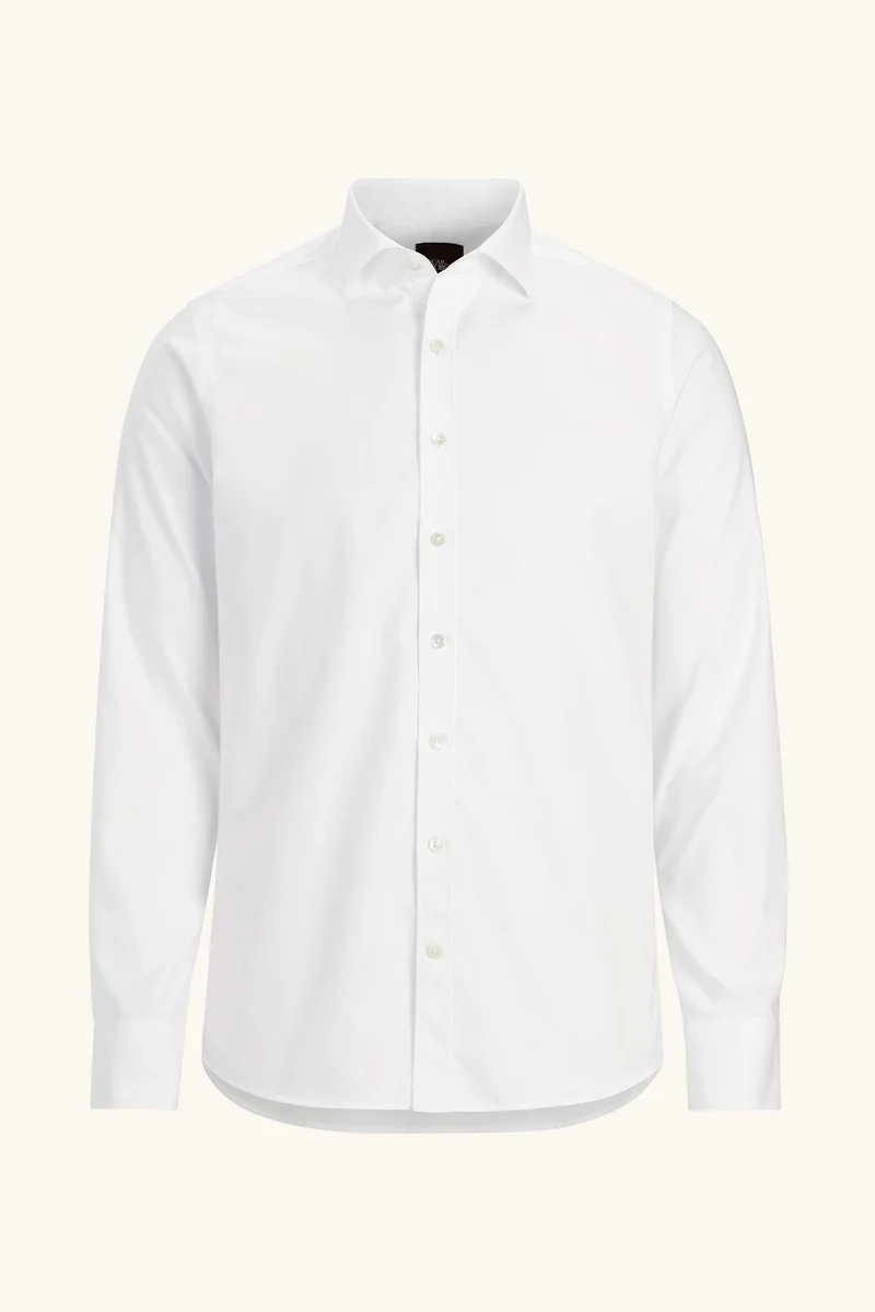 OSCAR JACOBSON Non Iron Free Regular Shirt - White