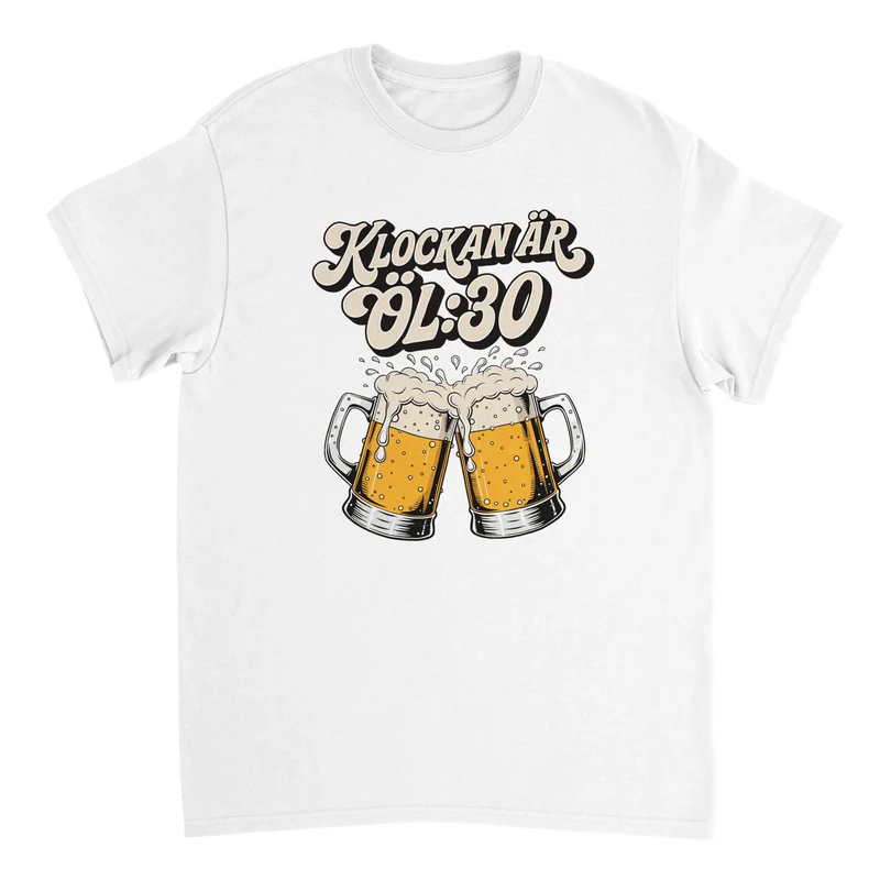T-shirt - Klockan är ÖL:30
