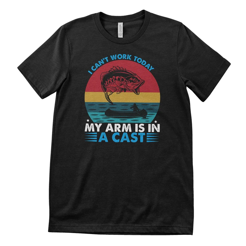Can't Work Today - Arm In A Cast T-Shirt