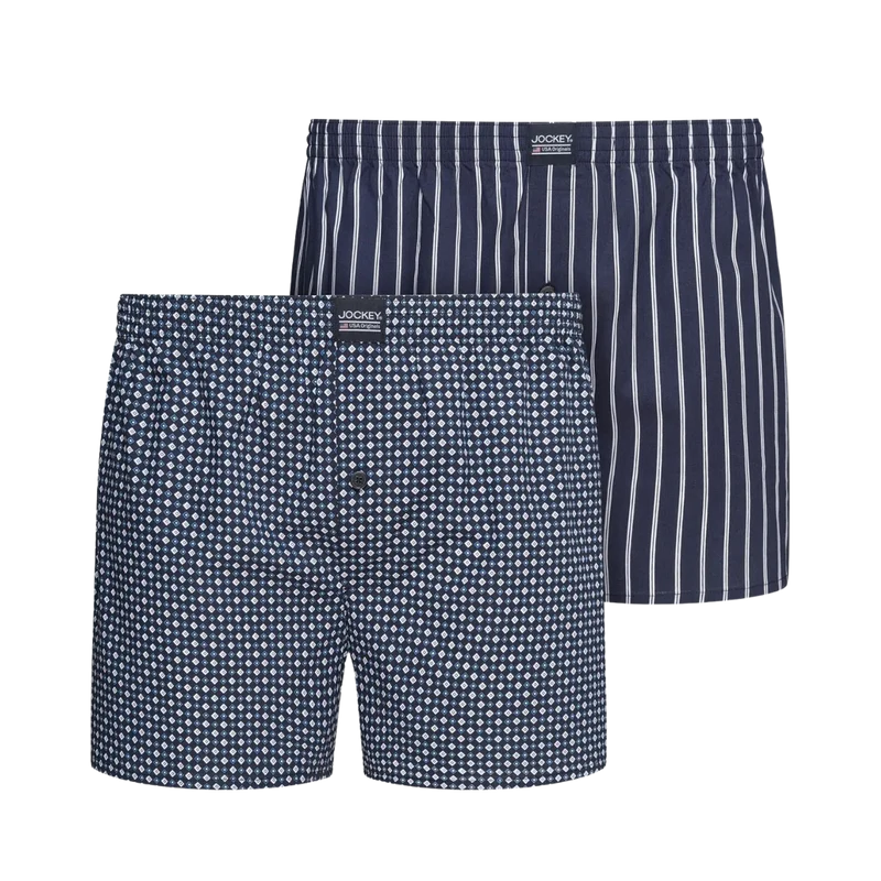 Boxer woven 2p - Navy