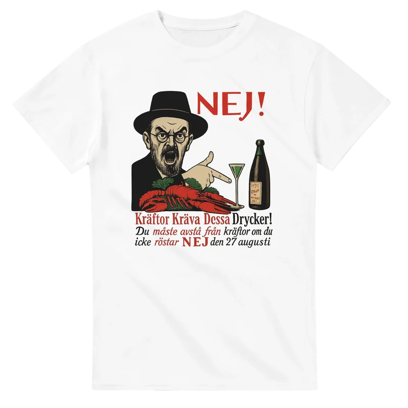 T-shirt Original - Kräftor Kräva Dessa Drycker