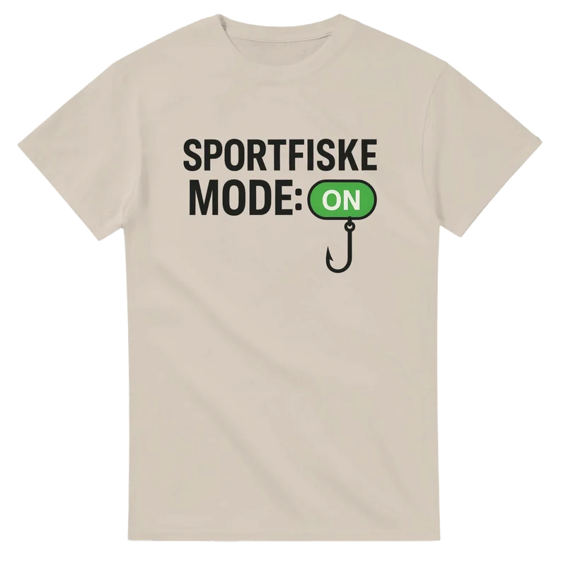 T-shirt - Sportfiske Mode: On