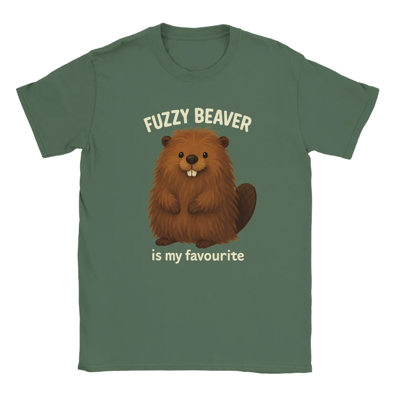 T-shirt - Fuzzy Beaver