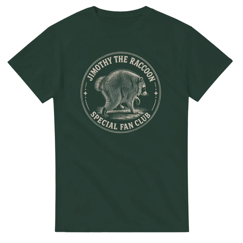 T-shirt - Jimothy the Raccoon