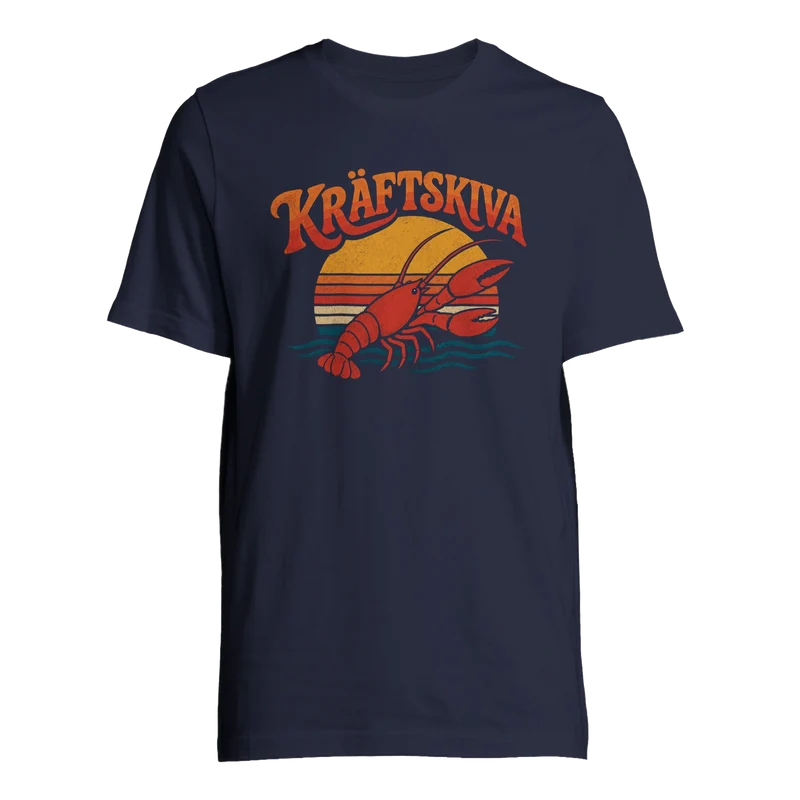 T-shirt - Retro Kräftskiva | Premium