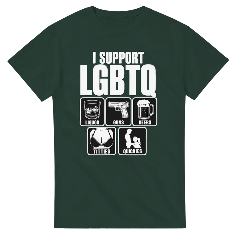 T-shirt - I support LGBTQ