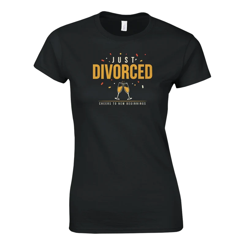 T-shirt Dam - Just Divorced