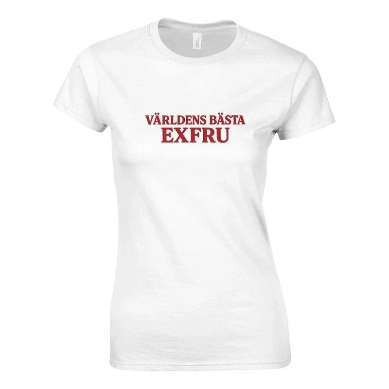 T-shirt Dam - Världens bästa exfru