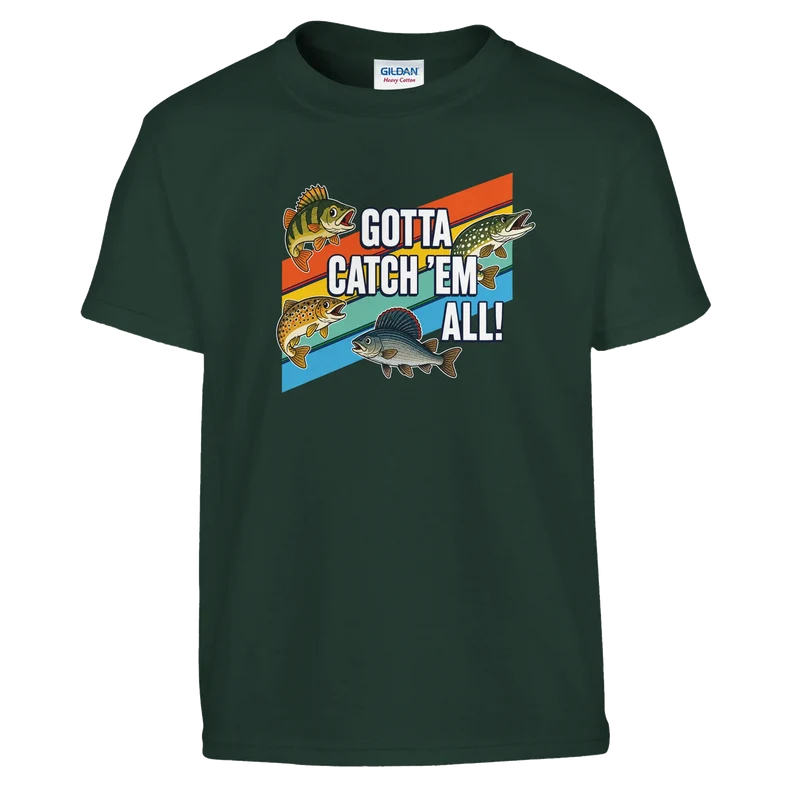 T-shirt Barn - Gotta Catch 'Em All - Fiske Edition