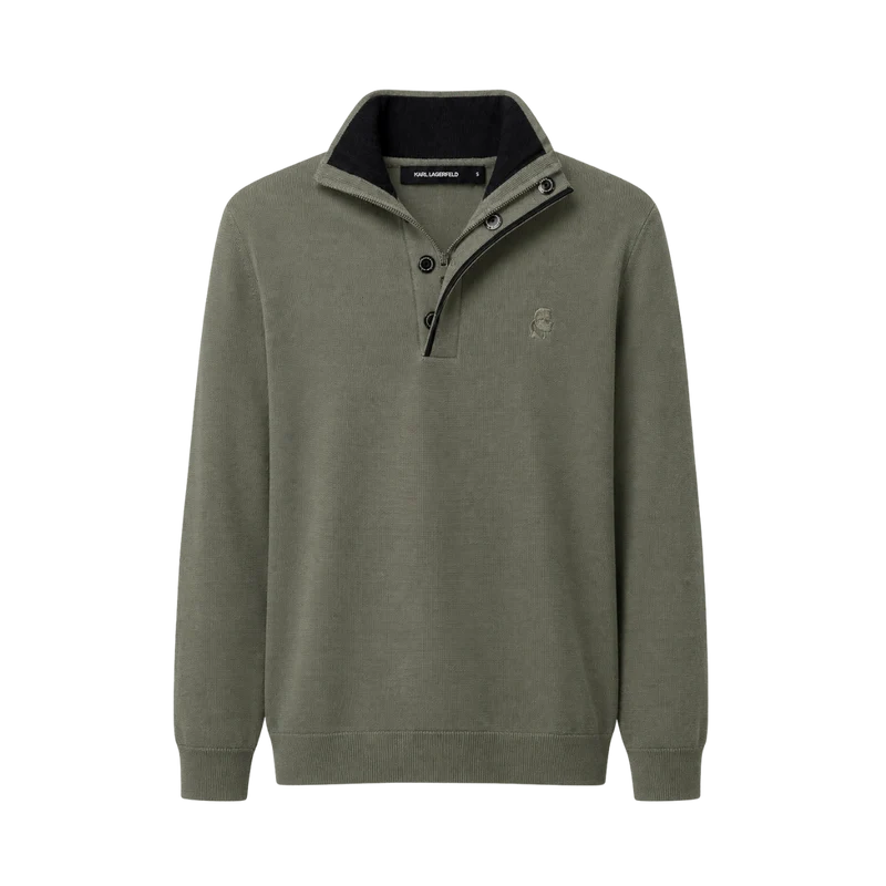 Knit Troyer - Green