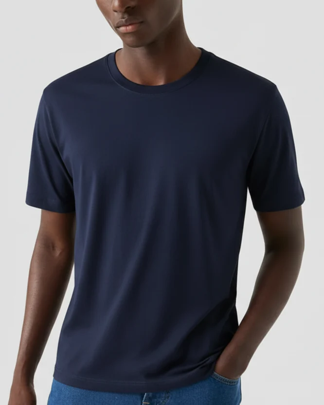 ETON Crewneck T-Shirt - Navy
