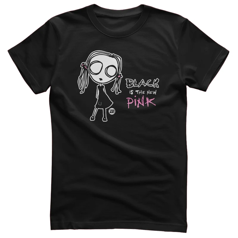 Black Is The New Pink - ToddArt T-Shirt