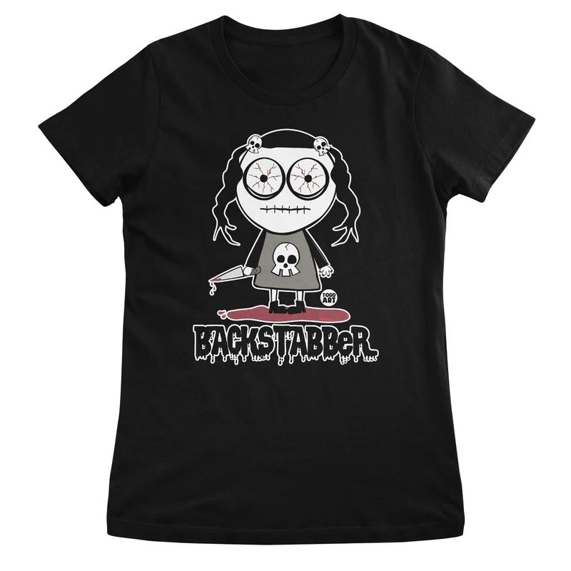 Bloody Mary The Backstabber - ToddArt Girly Tee