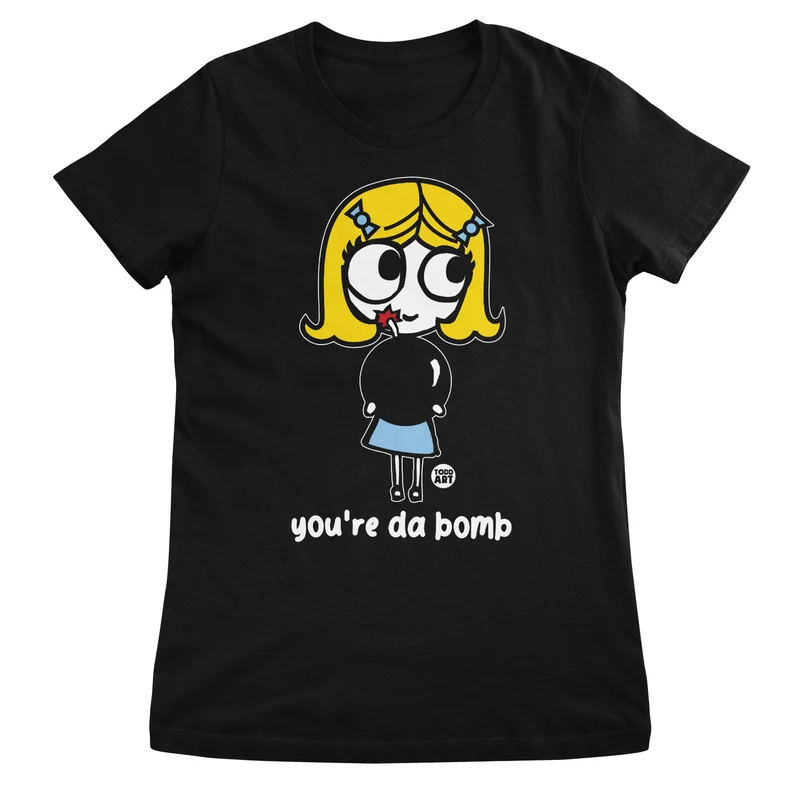 Ange-l - You're Da Bomb - ToddArt Girly Tee