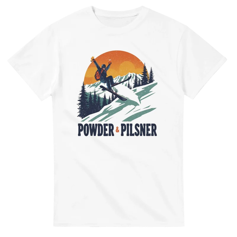 T-shirt - Powder & Pilsner