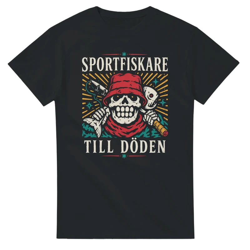 T-shirt - Sportfiskare till döden